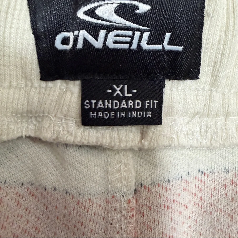 O'Neill Mens XL Striped Standard Fit Drawstring Summer Walking Shorts - Picture 2 of 9